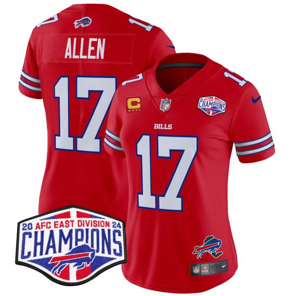 Women's Bills 2024 AFC East Division Champions Vapor Limited Jersey - All Stitched - Image 9