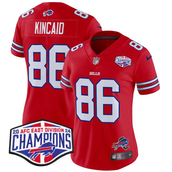 Women's Bills 2024 AFC East Division Champions Vapor Limited Jersey - All Stitched - Image 13