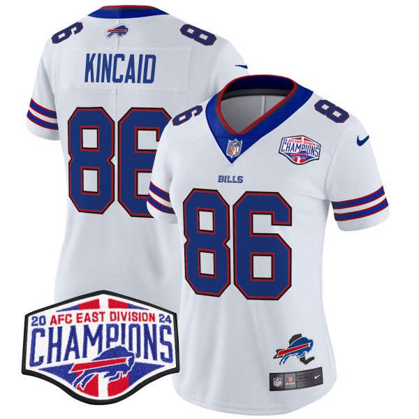 Women's Bills 2024 AFC East Division Champions Vapor Limited Jersey - All Stitched - Image 21