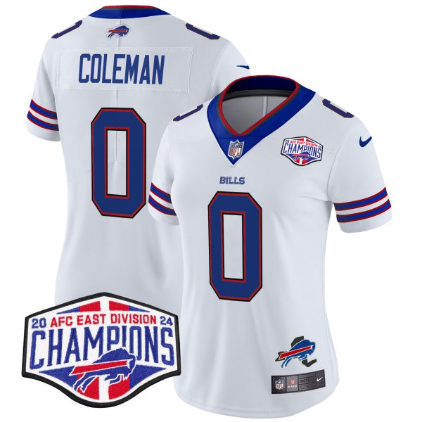 Women's Bills 2024 AFC East Division Champions Vapor Limited Jersey - All Stitched - Image 22