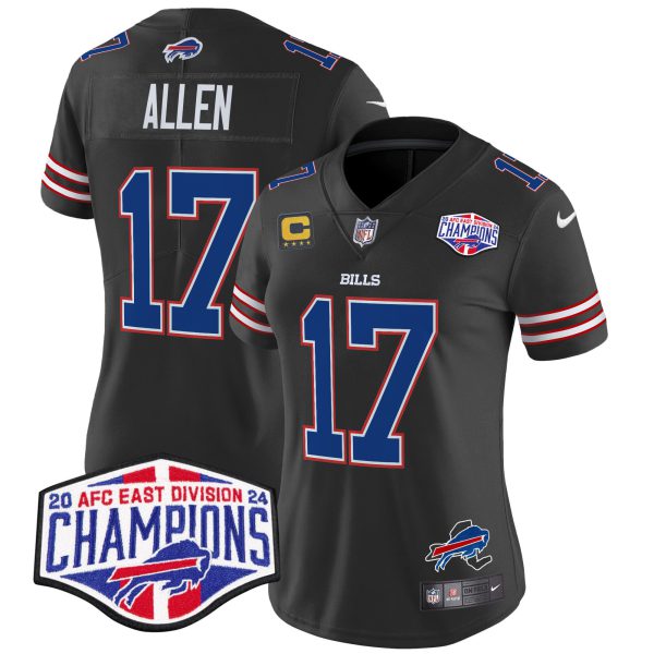 Women's Bills 2024 AFC East Division Champions Vapor Limited Jersey - All Stitched - Image 25