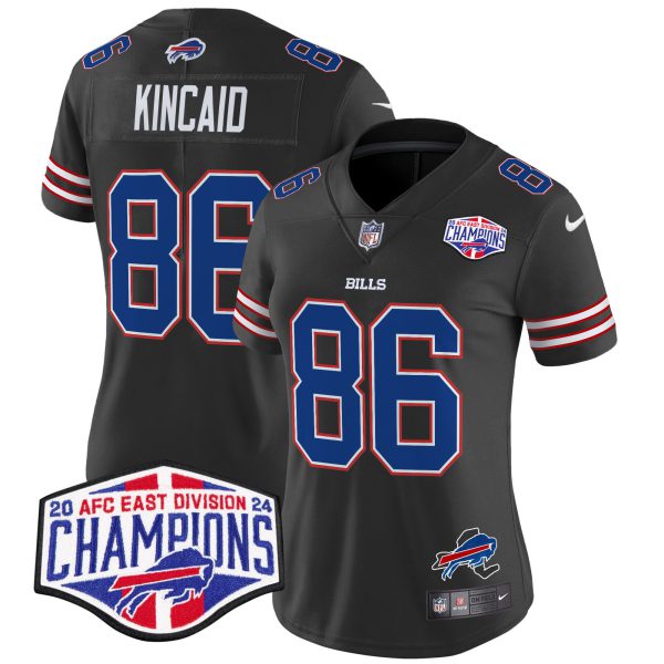 Women's Bills 2024 AFC East Division Champions Vapor Limited Jersey - All Stitched - Image 29
