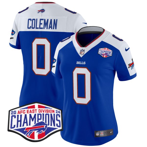Women's Bills 2024 AFC East Division Champions Vapor Limited Jersey - All Stitched - Image 38