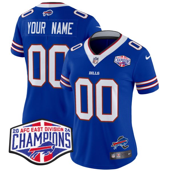 Bills 2024 AFC East Division Champions Vapor Limited Custom Jersey - All Stitched - Image 7