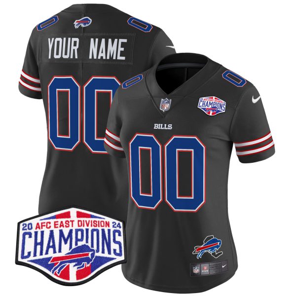 Bills 2024 AFC East Division Champions Vapor Limited Custom Jersey - All Stitched - Image 10