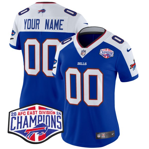Bills 2024 AFC East Division Champions Vapor Limited Custom Jersey - All Stitched - Image 11