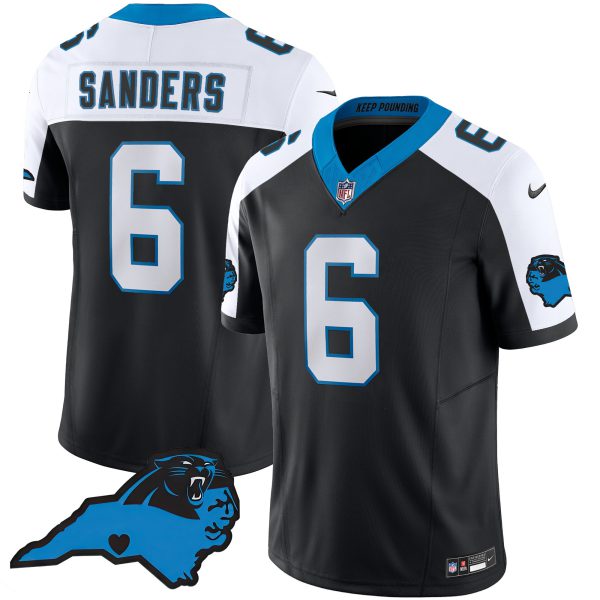 Men's Panthers Vapor Limited Jersey - Carolina Patch - All Stitched - Image 3