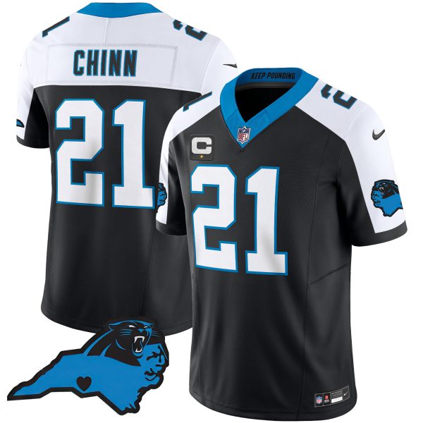 Men's Panthers Vapor Limited Jersey - Carolina Patch - All Stitched - Image 5