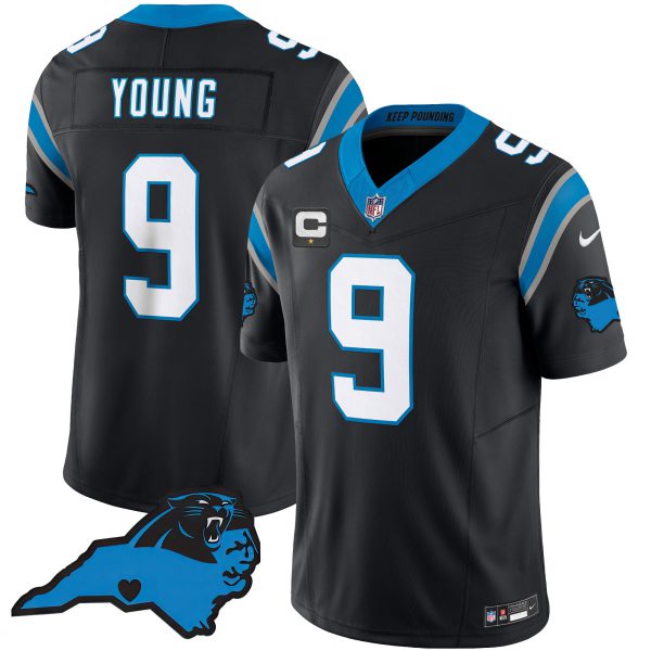Men's Panthers Vapor Limited Jersey - Carolina Patch - All Stitched - Image 15