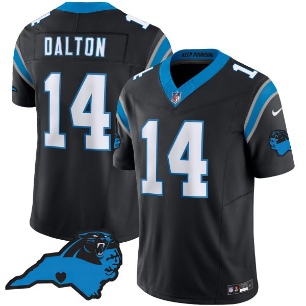 Men's Panthers Vapor Limited Jersey - Carolina Patch - All Stitched - Image 16