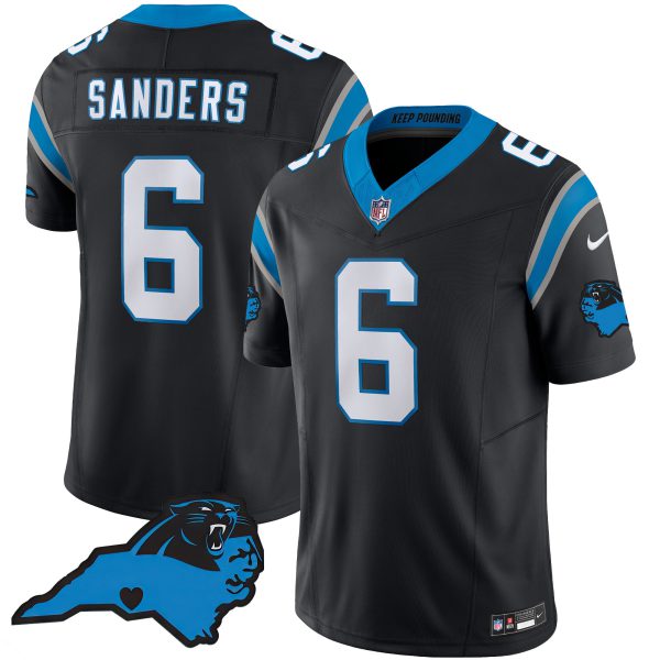 Men's Panthers Vapor Limited Jersey - Carolina Patch - All Stitched - Image 17