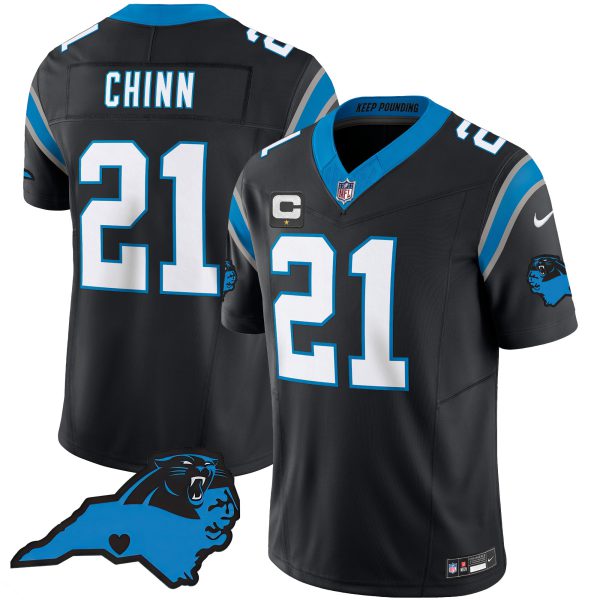 Men's Panthers Vapor Limited Jersey - Carolina Patch - All Stitched - Image 19
