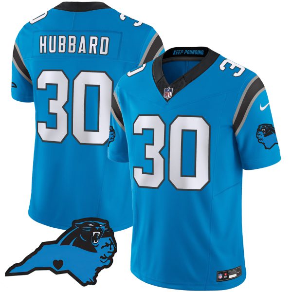 Men's Panthers Vapor Limited Jersey - Carolina Patch - All Stitched - Image 27