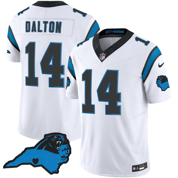 Men's Panthers Vapor Limited Jersey - Carolina Patch - All Stitched - Image 30