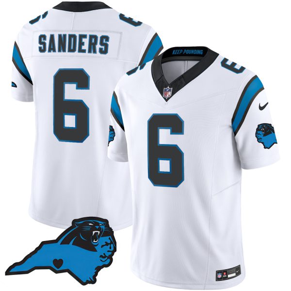 Men's Panthers Vapor Limited Jersey - Carolina Patch - All Stitched - Image 31
