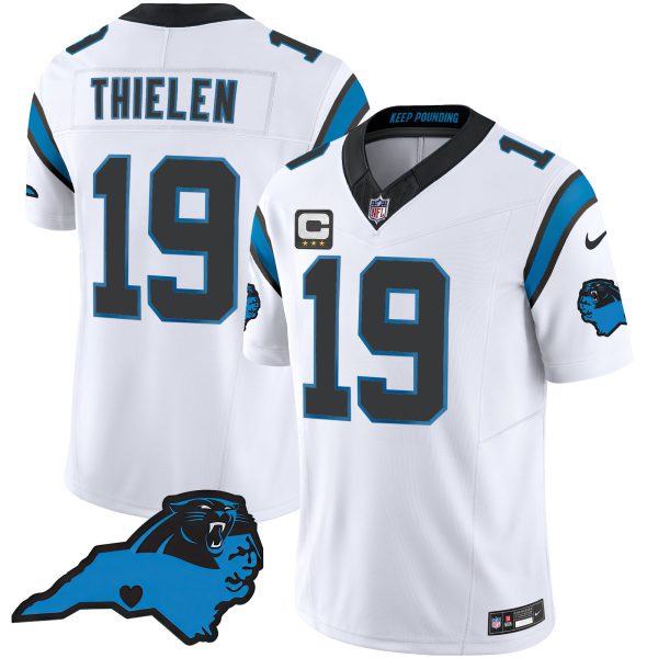 Men's Panthers Vapor Limited Jersey - Carolina Patch - All Stitched - Image 32