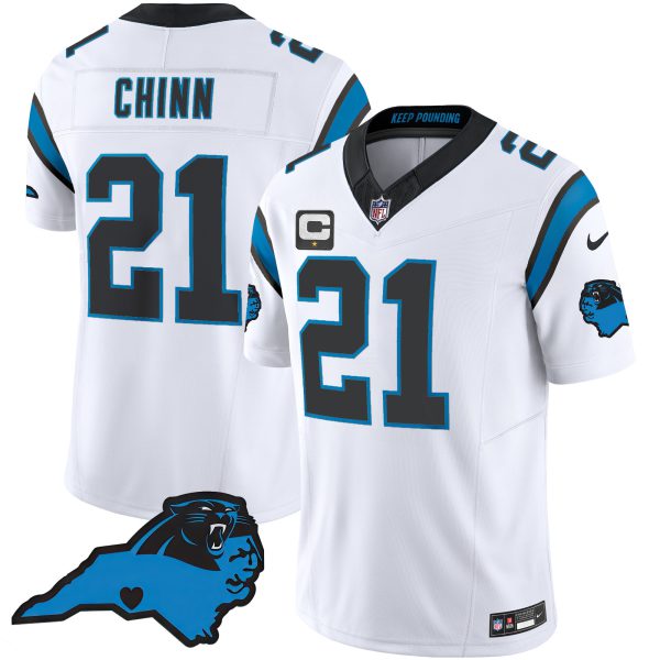Men's Panthers Vapor Limited Jersey - Carolina Patch - All Stitched - Image 33