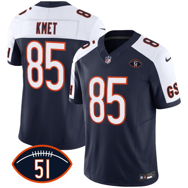 Men's Bears Dick Butkus Patch GSH Vapor Jersey - All Stitched - Image 6