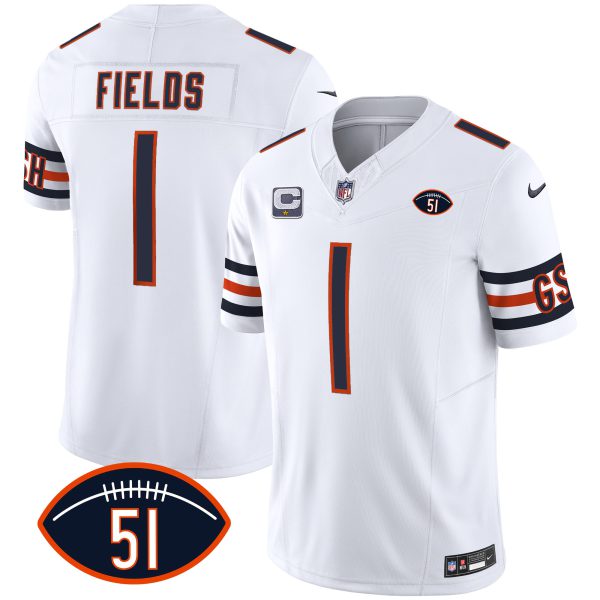 Men's Bears Dick Butkus Patch GSH Vapor Jersey - All Stitched - Image 14