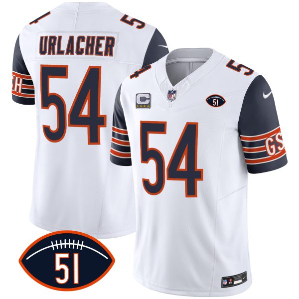 Men's Bears Dick Butkus Patch GSH Vapor Jersey - All Stitched - Image 27