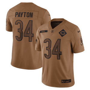Walter Payton Chicago Bears 2023 Salute To Service Jersey - Brown