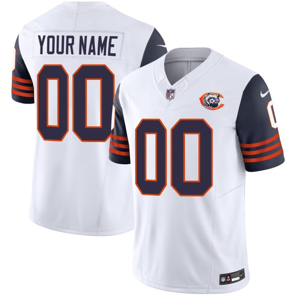 Bears Throwback Vapor Custom Jersey - All Stitched - Image 6