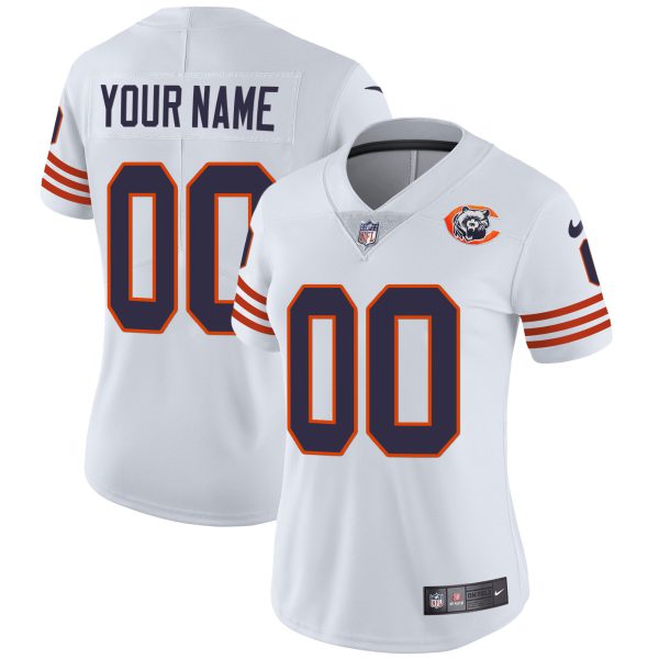 Bears Throwback Vapor Custom Jersey - All Stitched - Image 9