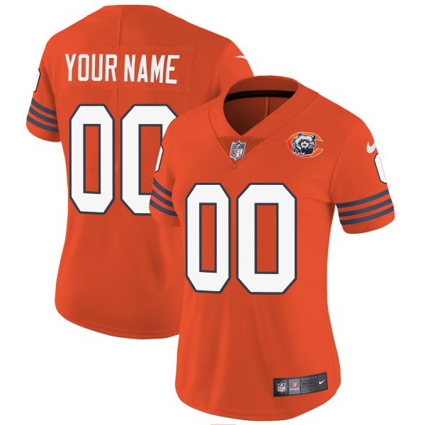 Bears Throwback Vapor Custom Jersey - All Stitched - Image 10
