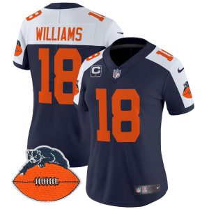 Women's Chicago Bears Throwback Vapor Limited Jersey - All Stitched