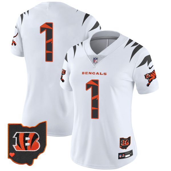 Women's Bengals Special Vapor Limited Jersey - All Stitched - Image 7