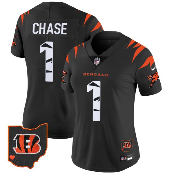Women's Bengals Special Vapor Limited Jersey - All Stitched - Image 16