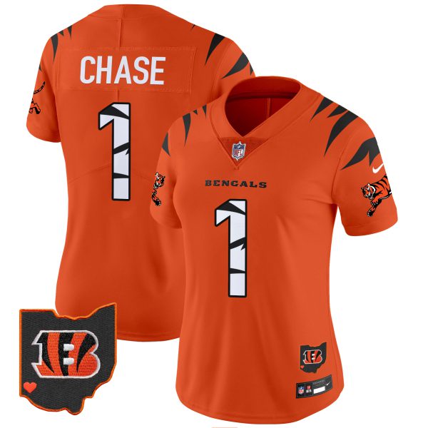Women's Bengals Special Vapor Limited Jersey - All Stitched - Image 23