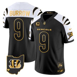 Men's Bengals 2024 Gold Vapor Limited Jersey - All Stitched