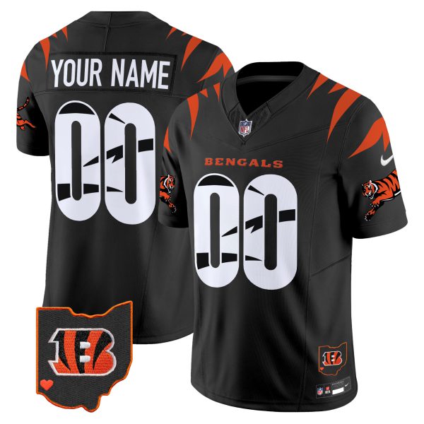 Bengals Special Vapor Limited Custom Jersey - All Stitched - Image 3