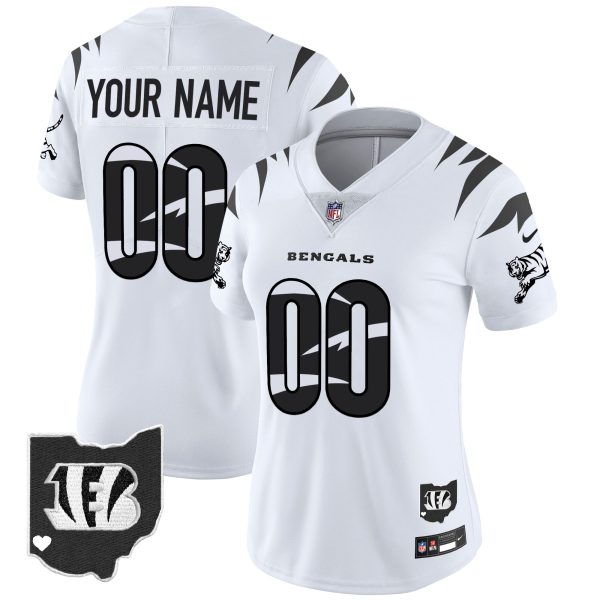 Bengals Special Vapor Limited Custom Jersey - All Stitched - Image 6
