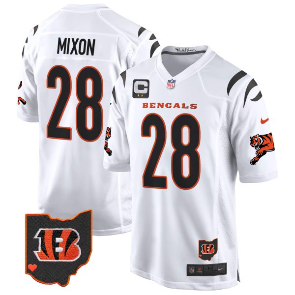 Men's Cincinnati Bengals 2024 Game Jersey - All Stitched - Image 4