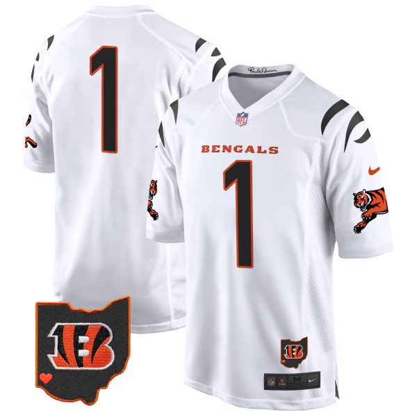 Men's Cincinnati Bengals 2024 Game Jersey - All Stitched - Image 7