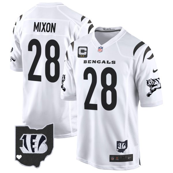 Men's Cincinnati Bengals 2024 Game Jersey - All Stitched - Image 11