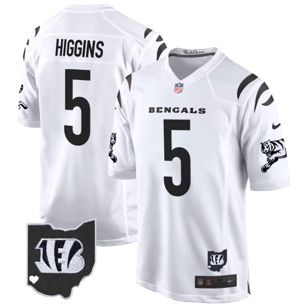 Men's Cincinnati Bengals 2024 Game Jersey - All Stitched - Image 12
