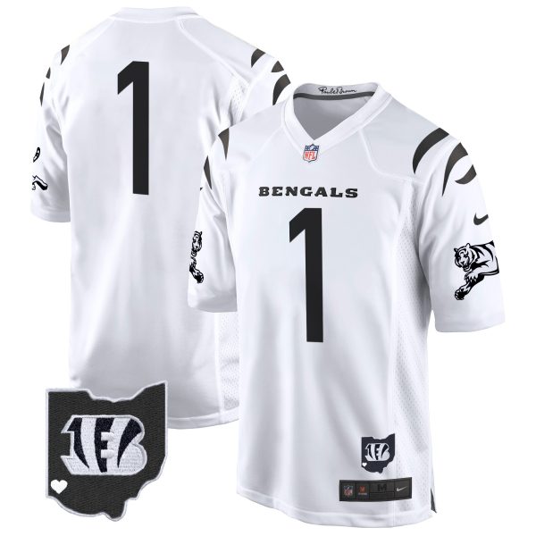 Men's Cincinnati Bengals 2024 Game Jersey - All Stitched - Image 14