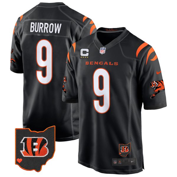 Men's Cincinnati Bengals 2024 Game Jersey - All Stitched - Image 15