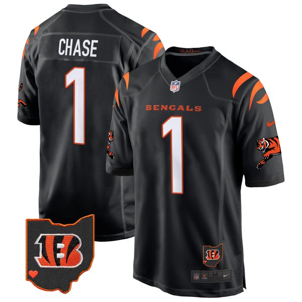 Men's Cincinnati Bengals 2024 Game Jersey - All Stitched - Image 16