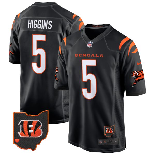 Men's Cincinnati Bengals 2024 Game Jersey - All Stitched - Image 19
