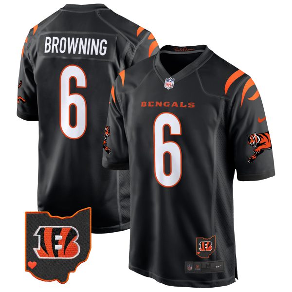 Men's Cincinnati Bengals 2024 Game Jersey - All Stitched - Image 20
