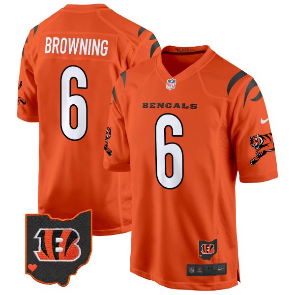 Men's Cincinnati Bengals 2024 Game Jersey - All Stitched - Image 27
