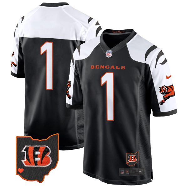 Men's Cincinnati Bengals 2024 Game Jersey - All Stitched - Image 35