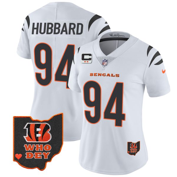 Women's Bengals Ohio Patch Vapor Limited Jersey V2 - All Stitched - Image 10