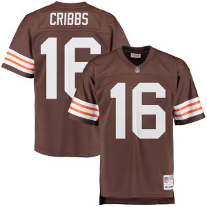 Josh Cribbs Cleveland Browns 1963 Brown Jersey - All Stitched