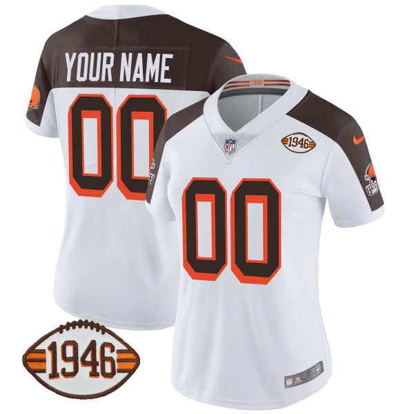 Browns 1946 75th Anniversary Patch Custom Jersey - All Stitched - Image 11