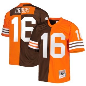 Josh Cribbs Cleveland Browns 1963 Split Jersey - All Stitched